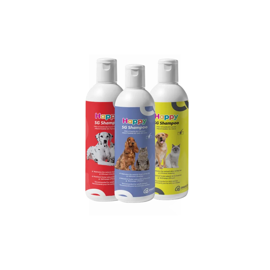 SG Shampoos (Lemon, Floral, Coconut)